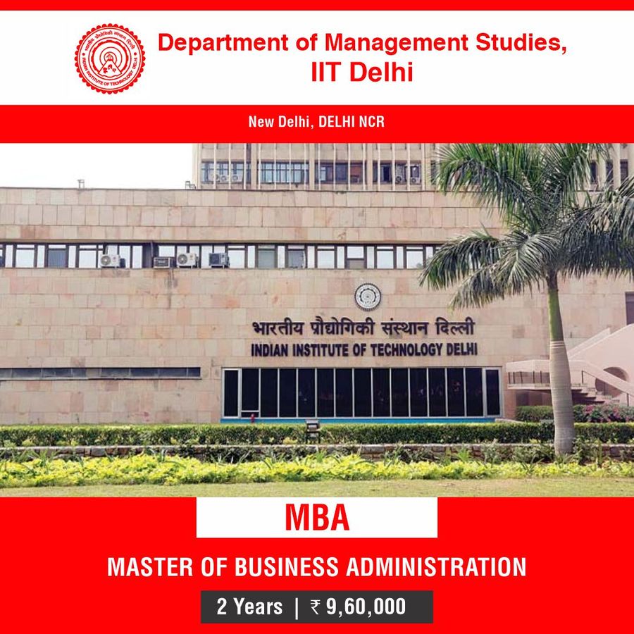 Department of Management Studies, Iit Delhi